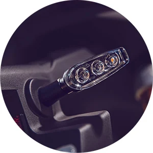 LUZES DE EMERGÊNCIA — QJMotor ATR 125