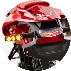 LUZES DE EMERGÊNCIA — QJMotor COV 125X
