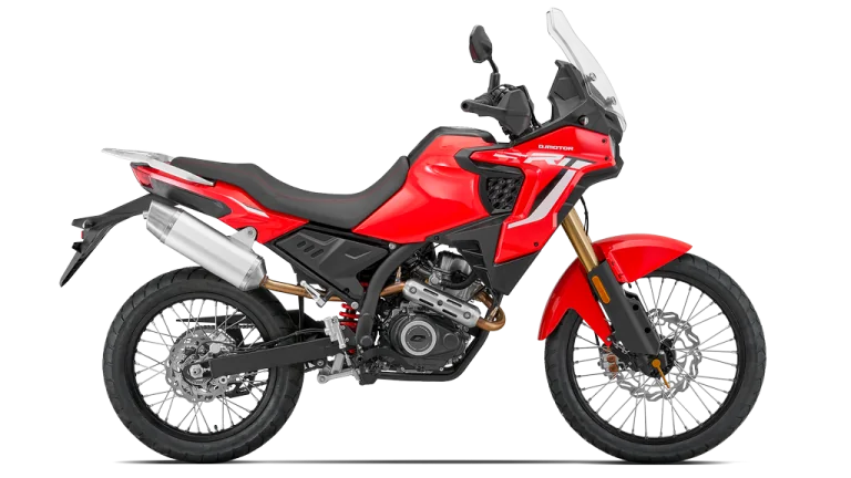 QJMotor COV 125 — pormenor oficial