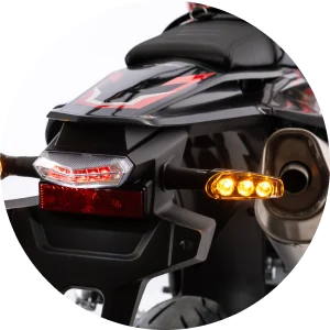 LUZES DE EMERGÊNCIA — QJMotor COV 125