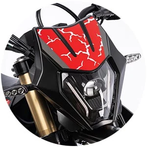 ILUMINAÇÃO FULL LED — QJMotor COV 125