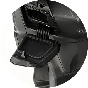 PORTA-LUVA DUPLO COM FECHO ELÉTRICO — QJMotor FORT 4.0