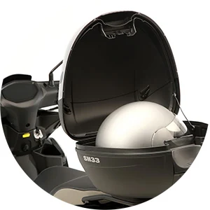 TOP CASE DA SÉRIE — QJMotor LTS 50S