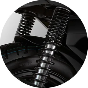 DUPLO-AMORTECEDOR TRASEIRO — QJMotor SQ 16