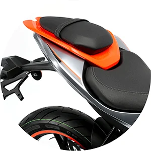 ASSENTO DE BAIXA ALTURA — QJMotor SRK 125 S
