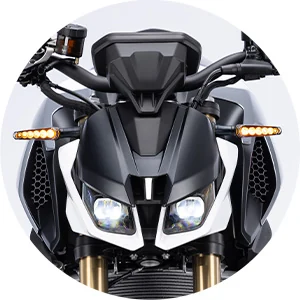 ILUMINAÇÃO FULL LED — QJMotor SRK 800 35 kW