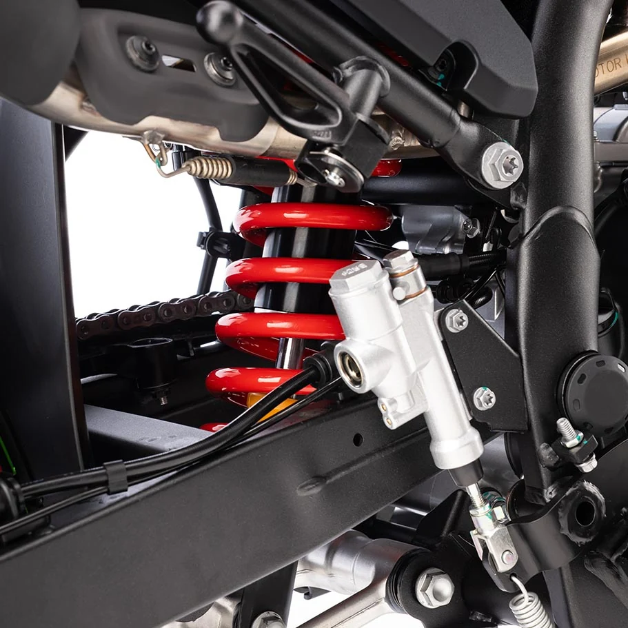 SUSPENSÃO TRASEIRA — QJMotor SRT 125DX