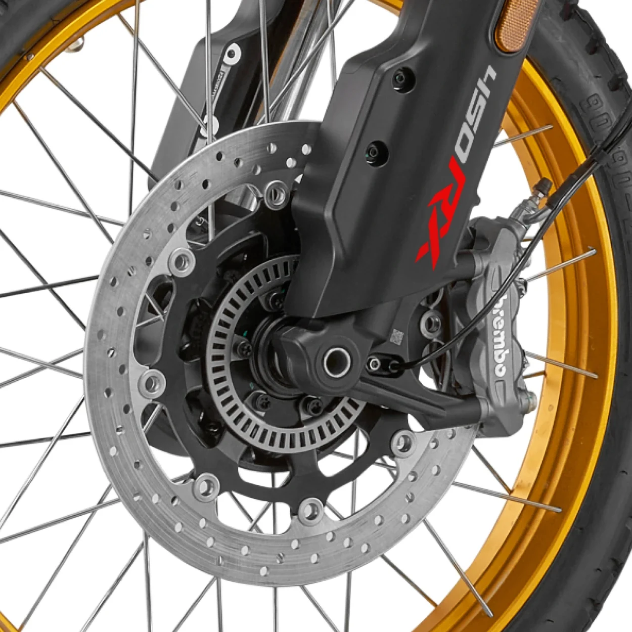 TRAVÕES BREMBO DE SÉRIE — QJMotor SRT 450RX
