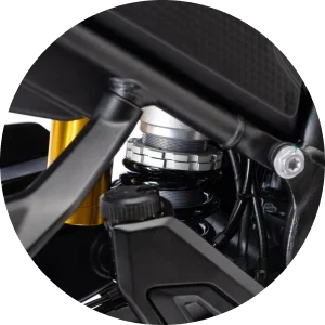 MONO AMORTECEDOR TRASEIRO MULTI-REGULÁVEL — QJMotor SRT 450RX