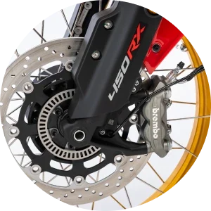 CONTROLO DE TRAÇÃO (TCS) — QJMotor SRT 450RX