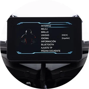 3 MODOS DE CONDUÇÃO — QJMotor SRT 900SX 35 kW