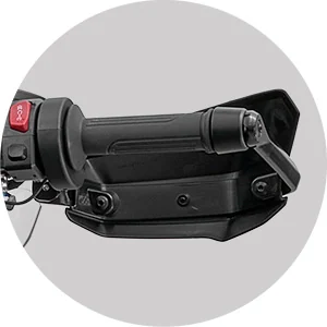 PUNHOS AQUECIDOS — QJMotor SRT 900SX 70 kW