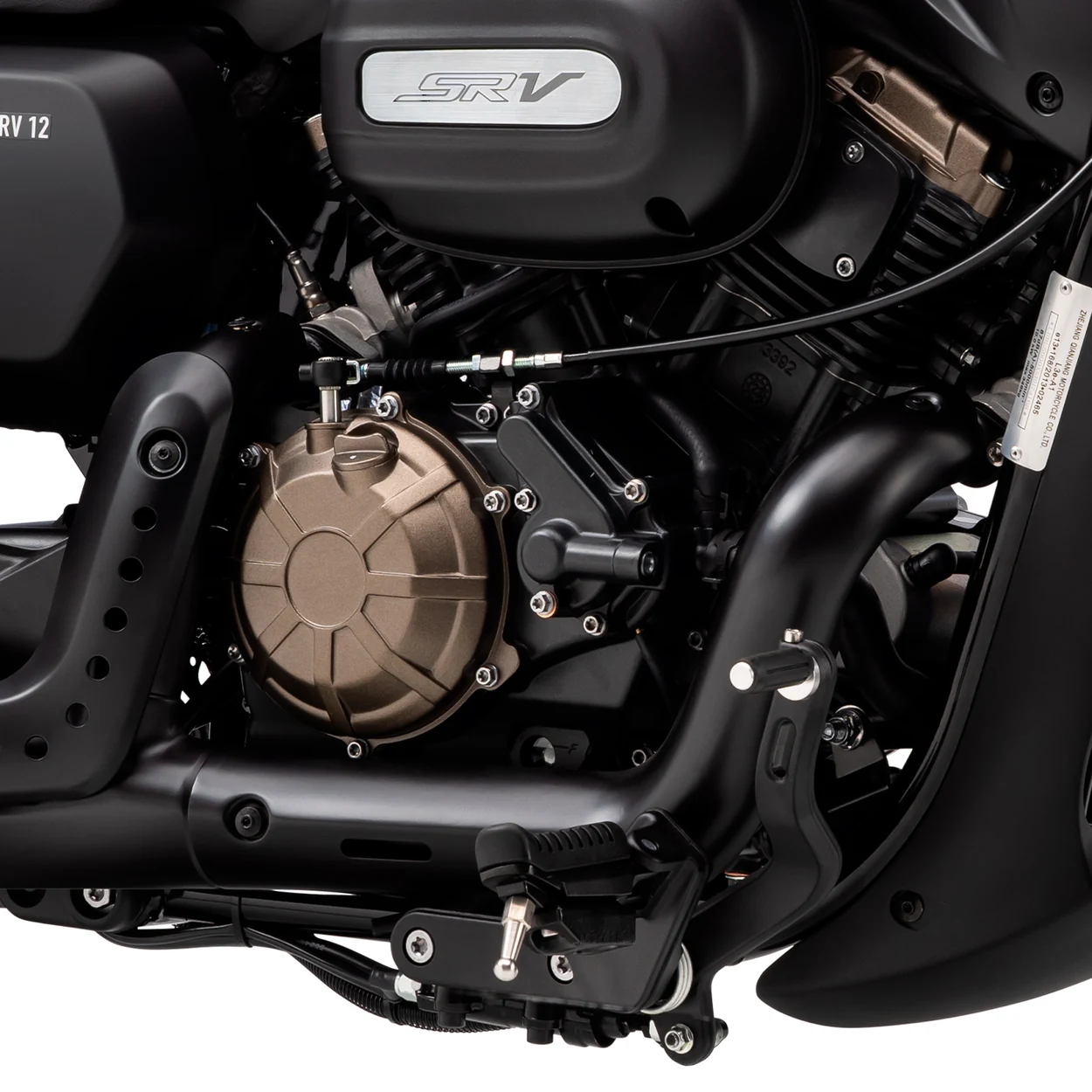 MOTOR BICILÍNDRICO V-TWIN — QJMotor SRV 12