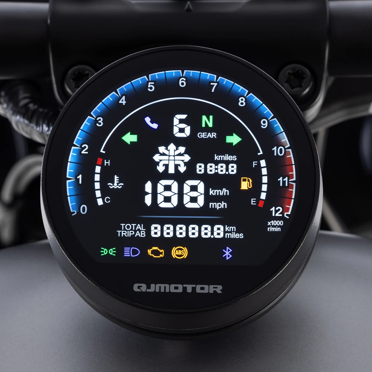ECRÃ LCD — QJMotor SRV 12