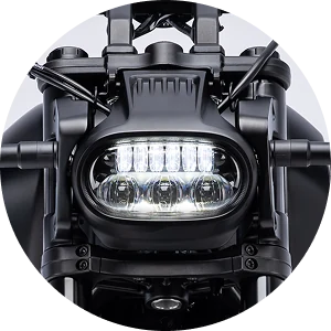 ILUMINAÇÃO COMPLETA LED — QJMotor SRV 600V