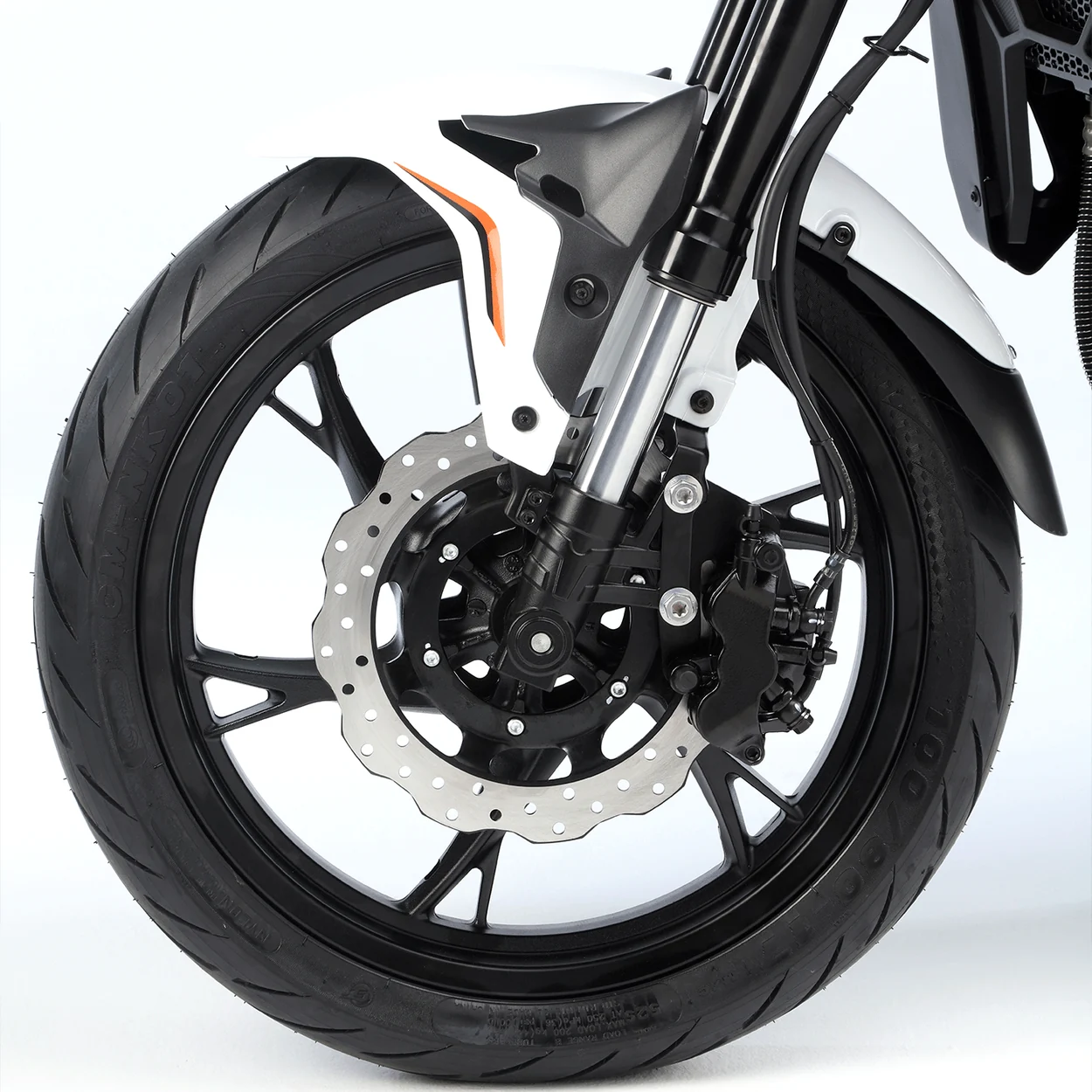 SUSPENSÕES COM FORQUILHA INVERTIDA — QJMotor TRX 125